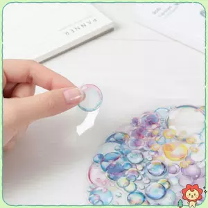 2 Chiếc Chống Thấm Nước Bong Bóng Tường Stiers Iridescent Nhiều Màu Sắc Lột Đề Can Cho Trẻ Em Phòng Ngủ Nhà Tường Nghệ Thuật Trang Trí