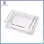 < beartwo > 1PC Vỏ cắm điện chống nước tự dính Hộp bắn tung tóe Hộp bảo vệ công tắc Hộp bảo vệ Đồ dùng phòng tắm Mới