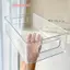 Hộp Bảo Quản Acrylic Mỹ Phẩm Để Bàn Hộp Nhựa Trong Suốt Ký Túc Xá Hộ Gia Đình Mặt nạ Da Hộp Bảo Quản Tủ Lạnh
