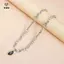 1 / 2 Chiếc Mặt Dây Kim Loại Thanh Lịch Thời Trang Nelace Không Đều Nelace Vòng Tay Cắt Kim Loại Lấp Lánh Mặt Dây Chuyền Trang Sức Sáng Tạo [Mina]