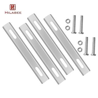 HILABEE 4x Giỏ Xe Đạp Phía Sau, Gắn Bằng Ốc Vít