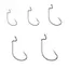 MAKY 51PC Móc Quay Hộp Nhỏ Bộ Niel Hook Subbait Rộng Bụng Quay Móc Mồi Mềm Móc Hộp VN