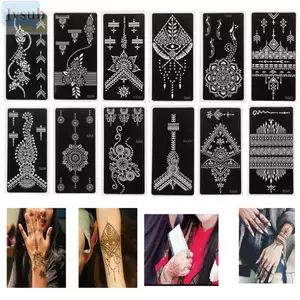 JVSUB Henna Mẫu Miếng Dán Thời Trang Bán Chạy Decal Tay Tạm Thời
