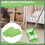 2 Chiếc Lau Nhà Phẳng Ướt / Khô Vải Microfiber Tầng Cây Lau Nhà Thay Thế Cho Máy Quét Swiffer Có Thể Giặt Dễ Dàng Thay Thế