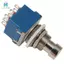 2 Chiếc Đàn Guitar Hiệu Ứng Công Tắc 9-Pin 3Pdt Guitar Hiệu Ứng Bàn Đạp Hộp Stomp Chân Kim Loại Công Tắc True Bypass Xanh Dương