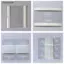 Ziyulinyuk 100 Chiếc PVC Khe Cắm Lỗ Dính Treo Thẻ Móc Hàng Hóa Hộp Túi Móc Treo Màn Hình VN