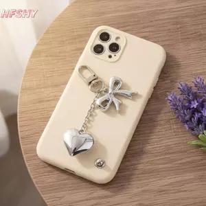 Móc khóa nơ nữ HFSHY Túi đa năng sành điệu và bền bỉ quyến rũ với mặt dây chuyền hợp thời trang VN
