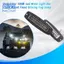 2X 7 Inch Dual-Color 100W Led Work Light Bar Flush Mount Flood Driving Fog Lamp