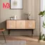 1X Gỗ Cao Su Khắc Đính Đồ Nội Thất Cổ Điển #H