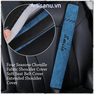 ARTISANU Vỏ đai an toàn ô tô, Tấm lót vai đai an toàn ô tô có thể điều chỉnh Chenille, Bảo vệ vai đa năng Bảo vệ vai ấm cúng Trẻ em