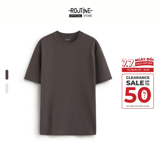Áo Thun Tay Ngắn Miếng Patch Form Loose - Routine 10S25TSS018