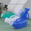 XUAN 1 Bình Nước Tiểu Di Động Cho Nữ / Nam 1000 / 1200ml Bình Ngủ Bằng Nhựa Có / Không Nắp Pee Hộp Đựng Nước Tiểu Pee Chai VN