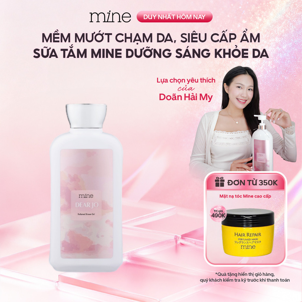 Sữa Tắm Mine Dear Jo Perfumed Shower Gel Hương Xạ Hương Ngọt Ngào Và Mơ Màng 470g