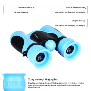 Full Quang 8 x 21 Kính Thiên Văn Trẻ Em Chuyên Nghiệp HD Bảo Vệ Mắt Khám Phá Tự Nhiên Quà Tặng Nhỏ Ống nhòm