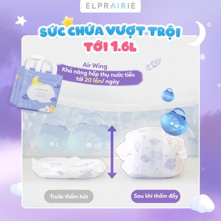 Combo 2 Tã/Bỉm Quần ELPRAIRIE Air Wing Cao Cấp Nội Địa Hàn, Mỏng Nhẹ Êm Ái, Thấm Hút Nhanh Đủ Size L28/XL25/XXL22