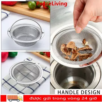 PEACELIVING Cắm Giỏ Lọc Dụng Cụ Nhà Bếp Nâng Cấp Xả Chất Thải Bồn Rửa Nước Cắm Dụng Cụ Làm Sạch Nắp Rây Lọc