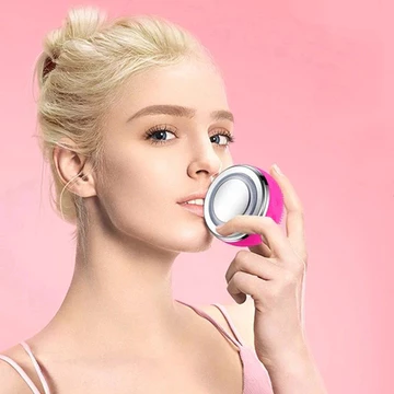 Thiết bị làm sạch da mặt và trẻ hóa da, Máy rửa mặt điện, Thiết bị làm sạch thần kỳ dành cho nam và nữ, Máy làm sạch lỗ chân lông, Máy rửa mặt bằng bàn chải silicon.