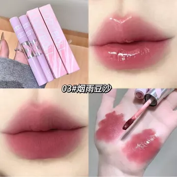 [Sản phẩm mới] Nữ Star Series Double-Headed Lip Glaze Mirror Water Gloss Lip Gloss Lip Gloss Non-Stick Cup Lipstick Lip