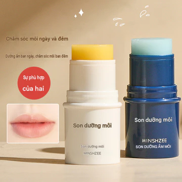 Mingxi Phô Mai Bình Son Dưỡng Môi Nứt Dưỡng Ẩm Chống Khô Giảm Đường Môi Tẩy Tế Bào Chết Chăm Sóc Môi Nam Nữ Sinh Viên Đảng Phải Có Sớm Tám Đi Lại Một Ống Đa Năng Độ Ẩm Trung Tính Son Môi Dầu Đáy Ban Đ