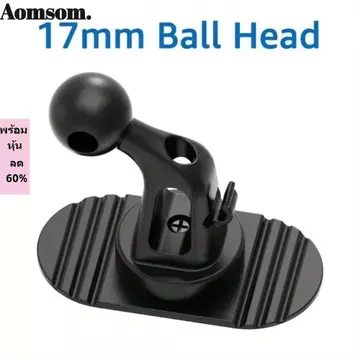 Giá đỡ điện thoại di động AOMSOM, Đế dán Giá đỡ điện thoại ô tô xoay 360 độ, Giá đỡ an toàn đa năng Đầu bi 17mm Giá đỡ điện thoại di động trên ô tô Đồng hành lái xe