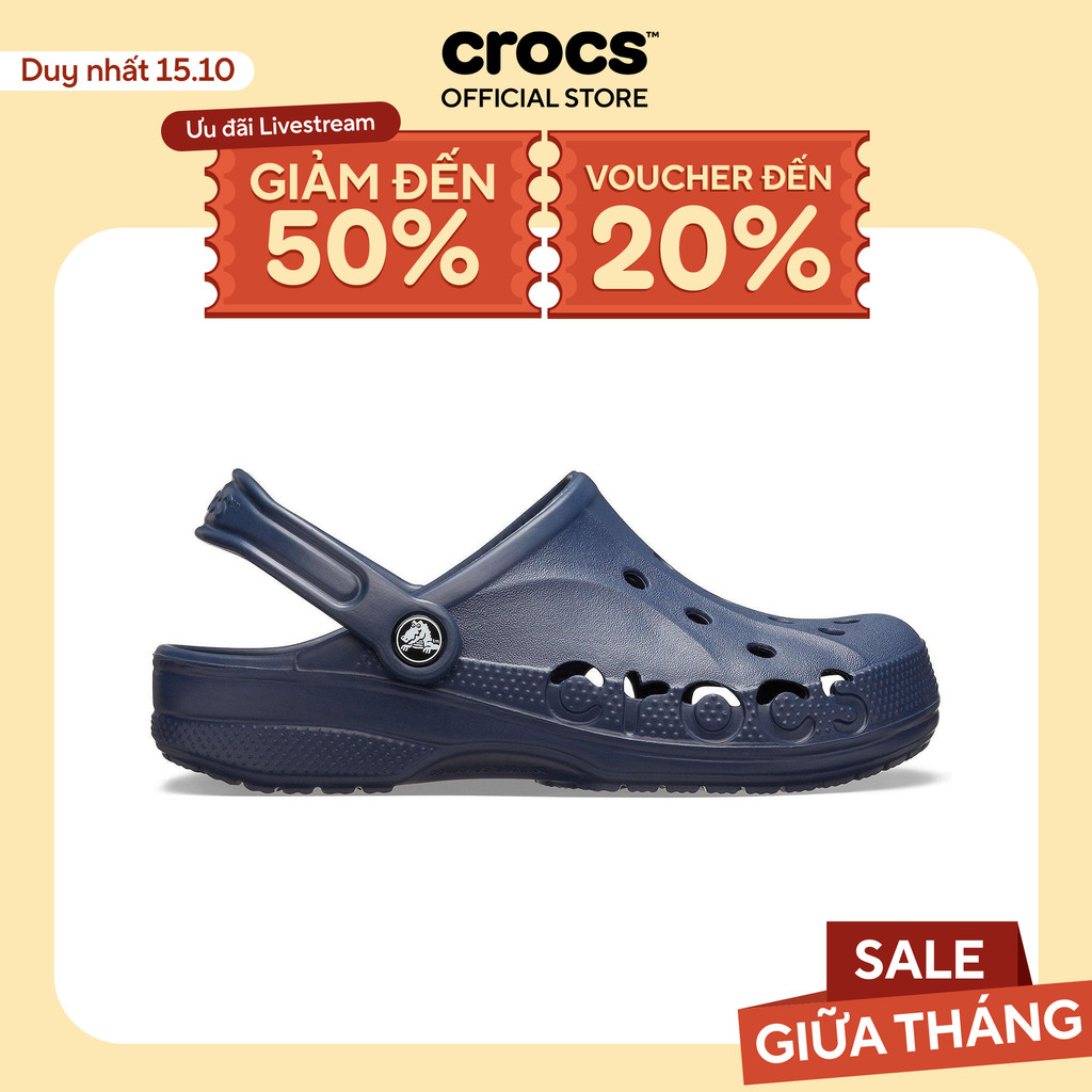 Giày Clog Unisex Crocs Baya - Navy - 10126-410