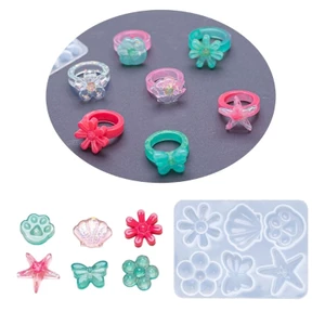 SA DIY Whirling Cast Không Độc Hại Elastomer Cho Khớp Vòng Charm Bướm Gerbera