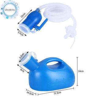 Ulovebsby Vệ Sinh Cung Cấp Cho Ngoài Trời 2000ml Nhựa Nam Giường Bô Pee Chai Bộ Sưu Tập Với Ống 160cm Di Động Pee Nước Tiểu Chai VN