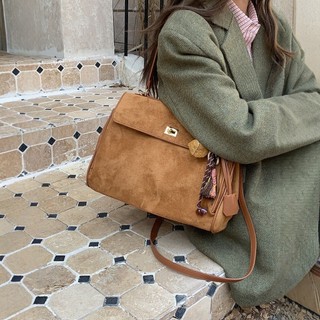 Túi Tote đi lại công suất lớn Retro Matte dành cho nữ