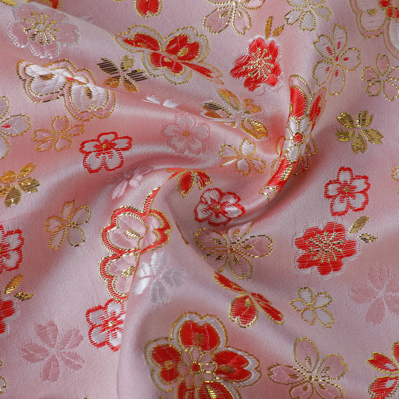 Vải thổ cẩm satin jacquard 150cm rộng, phù hợp may quần áo dân tộc và đồ handmade