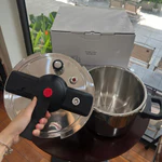 Nồi Áp Suất Inox KaiLer Dung Tích 6L Đáy Từ Liền Khối Van An Toàn 3 Cấp Bền Đẹp Dùng Cho Mọi Loại Bếp — ảnh 7