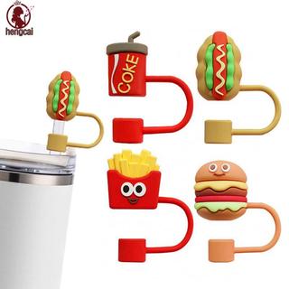 Toppers ống hút silicon có thể tái sử dụng cho Tumblers - Vỏ ống hút thực phẩm ngộ nghĩnh 10mm
