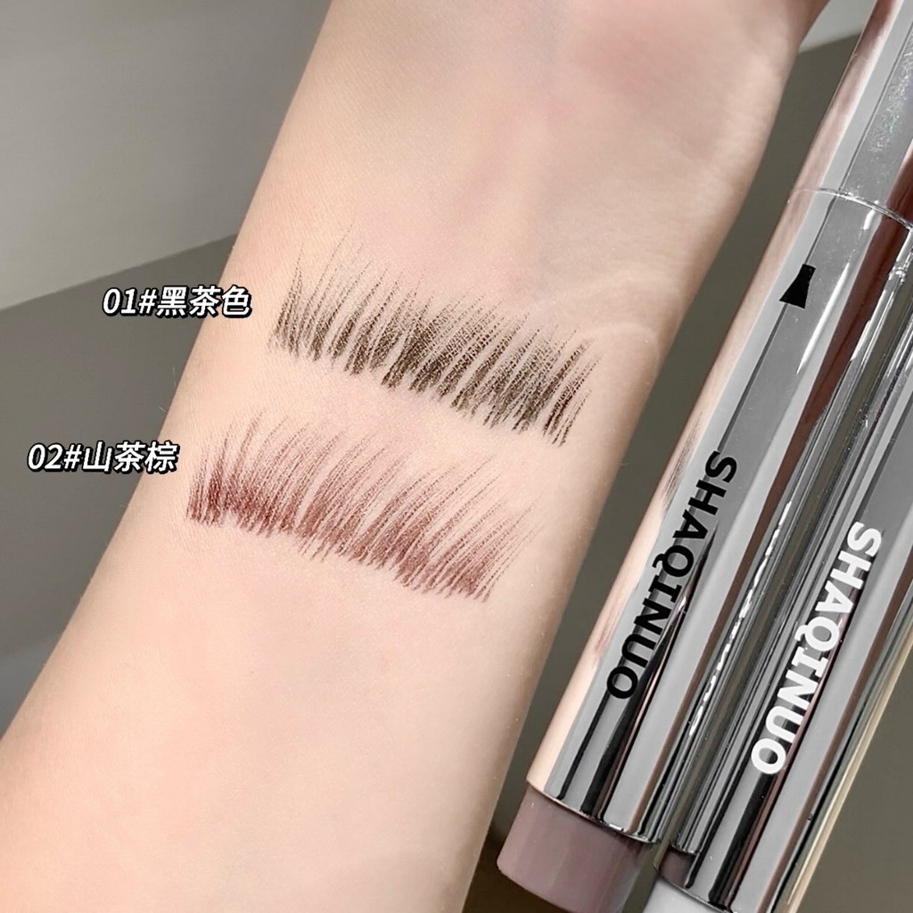 SHAQINUO Bút chì kẻ mày nước sang trọng đa năng Đa năng Chống thấm nước lâu trôi Không phai rễ trong suốt Mắt hoang dã
