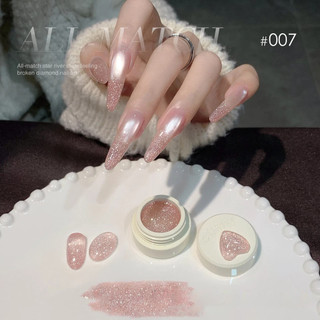 ANNIES Galaxy Broken Diamond Nail Gel Siêu Flash Màu Không Xám Phản Quang Bungee Bị Vỡ Kim Cương Quang Trị Liệu Keo Móng Tay Nghệ Thuật Làm Móng Tay Cho Tiệm Móng Tay