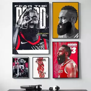 James Harden Poster HD Poster Nhà, Phòng, Thanh, Cafe Tranh Treo Tường Nghệ Thuật Trang Trí