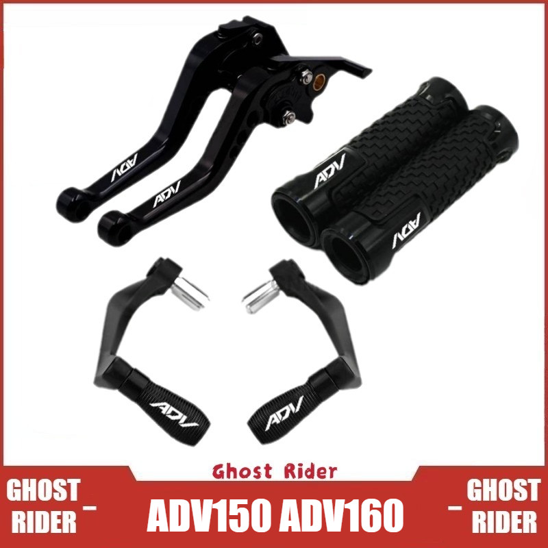 Dành Cho Xe Honda ADV150 ADV160 2019-2025 Hợp Kim Nhôm CNC 6 Tầng Có Thể Điều Chỉnh Phanh Ly Hợp Đòn Bẩy Với Tay Cầm Tay Cầm Và Bộ Bảo Vệ Đòn Bẩy