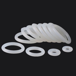 Vòng đệm chữ O CS3mm * OD9-100mm Vòng đệm silicon trắng vòng chữ O cấp thực phẩm Vòng cao su chống thấm nước Vòng đệm đàn hồi [JYD-ZZ-Z]