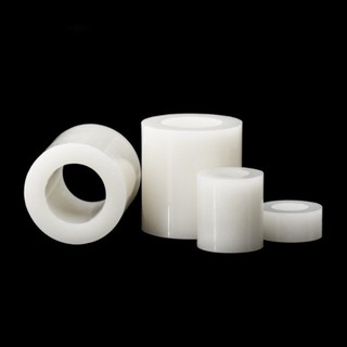Cột cách ly ABS màu trắng, cột cách nhiệt, xi lanh nhựa, cột rỗng qua cột, cột đệm hỗ trợ, cột nâng, vỏ nylon M5 / M6 / M8 【 JYD-ZZ-Z】