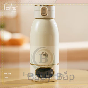 Bình đun Và Hâm Nước Pha Sữa Di động Mini Smart 18 Plus FatzBaby FB3807XM Shop Babybap