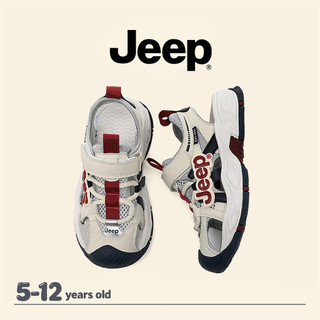 JEEP Giày Trẻ Em Velcro River-Up Giày Bé Trai Bé Gái Thoáng Khí Giày Sandal Đi Biển