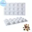 Pufangbliss 15 Khoang Khuôn Silicon Hạt phỉ 3D Hạt dẻ Hình Khuôn Socola Linh Hoạt Cho Mousse DIY Món Tráng Miệng Nướng Bánh Trang Trí Tiệc Sử Dụng VN
