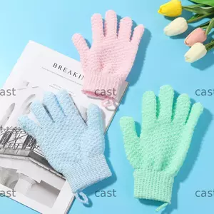 CAST Tắm Tẩy Tế Bào Chết Găng Tay Mềm Mại Cao Cấp Spa Tẩy Tế Bào Chết Hai Mặt Loại Bỏ Da Chết Dày Khăn Tắm