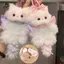 Mặt dây chuyền mèo con sang trọng Kawaii Chất liệu tự làm thủ công Paage Bé gái Đồ chơi trẻ em Quà tặng treo dễ thương EMKK