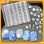 VFZ 1 Cái 3D Lily Hoa Biển Vỏ Conch San Hô Sao Biển Acrylic Khuôn Móng Tay DIY Silicon Làm Móng Tay Nghệ Thuật Trang Trí Khuôn Louislifecool