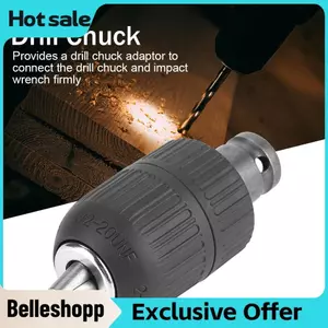 Belleshopp Belleshopp Mũi khoan hạng nặng 2-13mm Không cần chìa khóa 1/2 -20UNF với