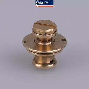 MAKY Brass Mortise Clip Bules Lo Ví Phần Cứng Bền Phần Cứng Cho Thủ Công Túi Xách Đóng Cửa Tu Lo Cho Túi Da VN