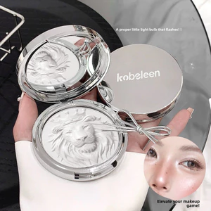 kobeleen kobeleen Highlighter Powder Face Ba chiều Làm sáng ngọc trai nhấp nháy Soft Waxy Minced Potato Highlighter