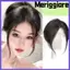 MERIGGIARE Nổ Tự Nhiên, Phần Giữa Tổng Hợp Nổ Giả, Kẹp Thời Trang Vô Hình Bên Viền Tóc Nữ