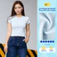 Áo Phông Nữ Yody Slimfit Thun Rib Coton Mềm WCTS26S040