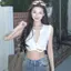 Mùa hè Hot Girl Trắng Sâu V Thắt Nút Uốn Bên Áo Vest Ngắn Rốn Crop Slim-fit Gợi Cảm Có Thể Mặc Bên Trong Bên Ngoài Áo Không Tay Nữ