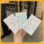 VFZ 1 Tấm Elf Bướm Kim Cương Giả Mặt Kawaii Tự Dính Dệt Bướm Trang Trí Cho Sân Khấu Buổi Hòa Nhạc Vật Dụng Trang Điểm Louislifecool